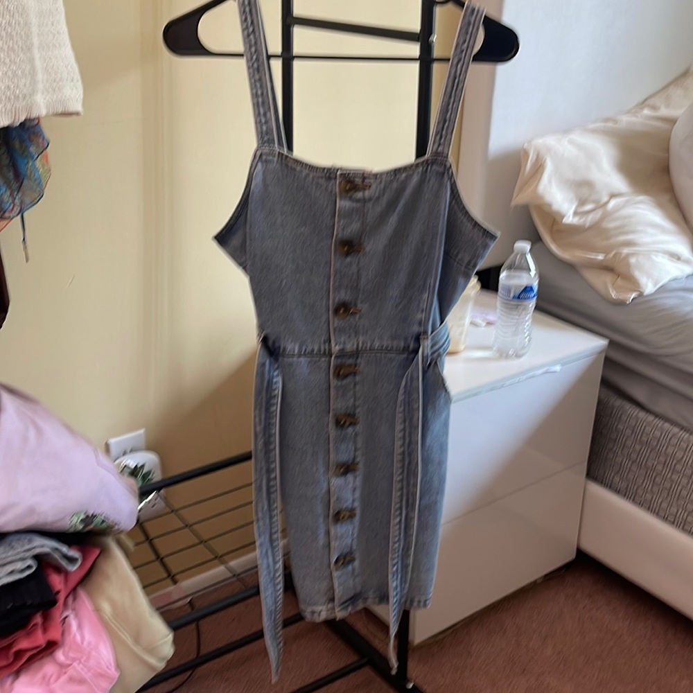 Jean dress from pacsun size small